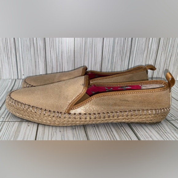 EMU AUSTRALIA Girls Gold Slip On K6 - Picture 9 of 11